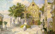 unknow artist, Saint Roch Cemetery Chapel and Campo Santo